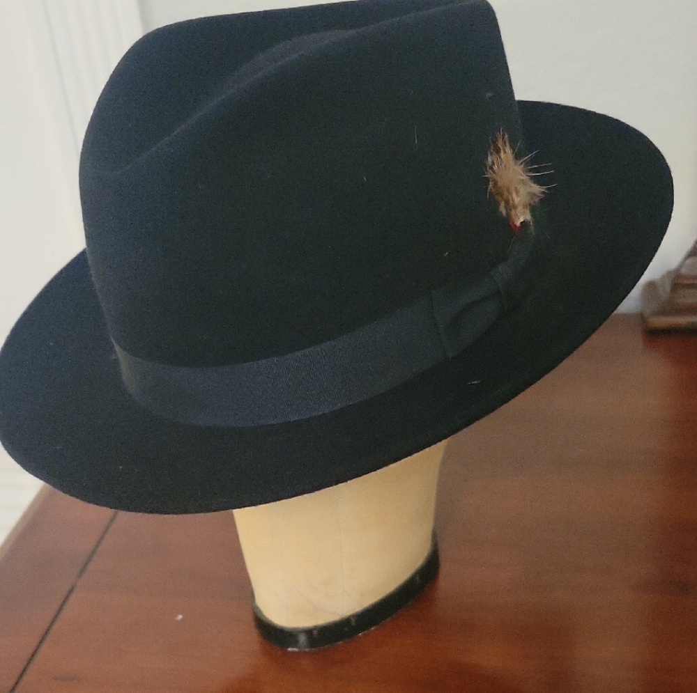Stetson Black Chatham Fedora